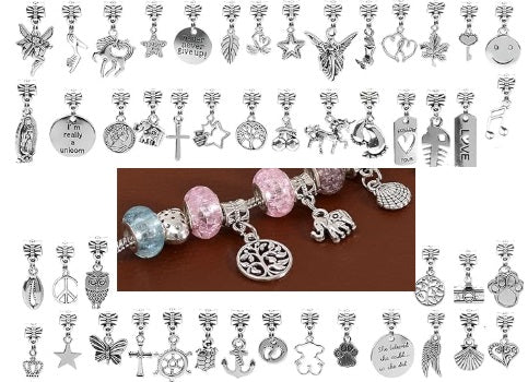 Silver Dangle Charms