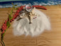 Glass Locket Bracelet Twist Off - Round Clear Rhinestone Stainless Steel