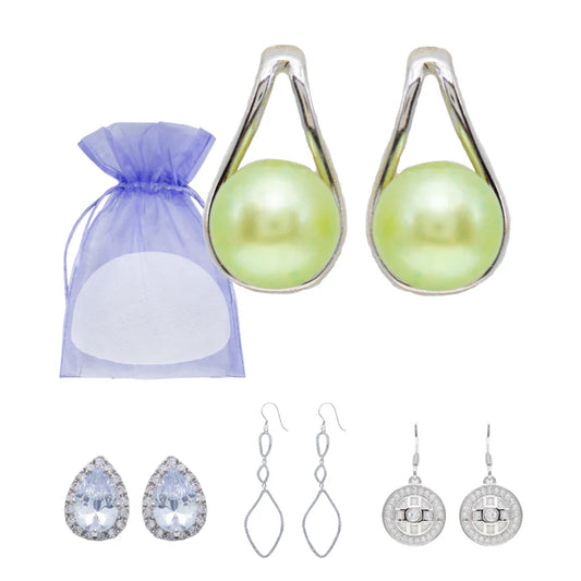 Mystery Sterling Silver Earring Bomb