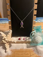 Sterling Silver Awareness Ribbon Cage