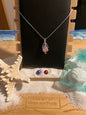 Sterling Silver Tear Drop Cage